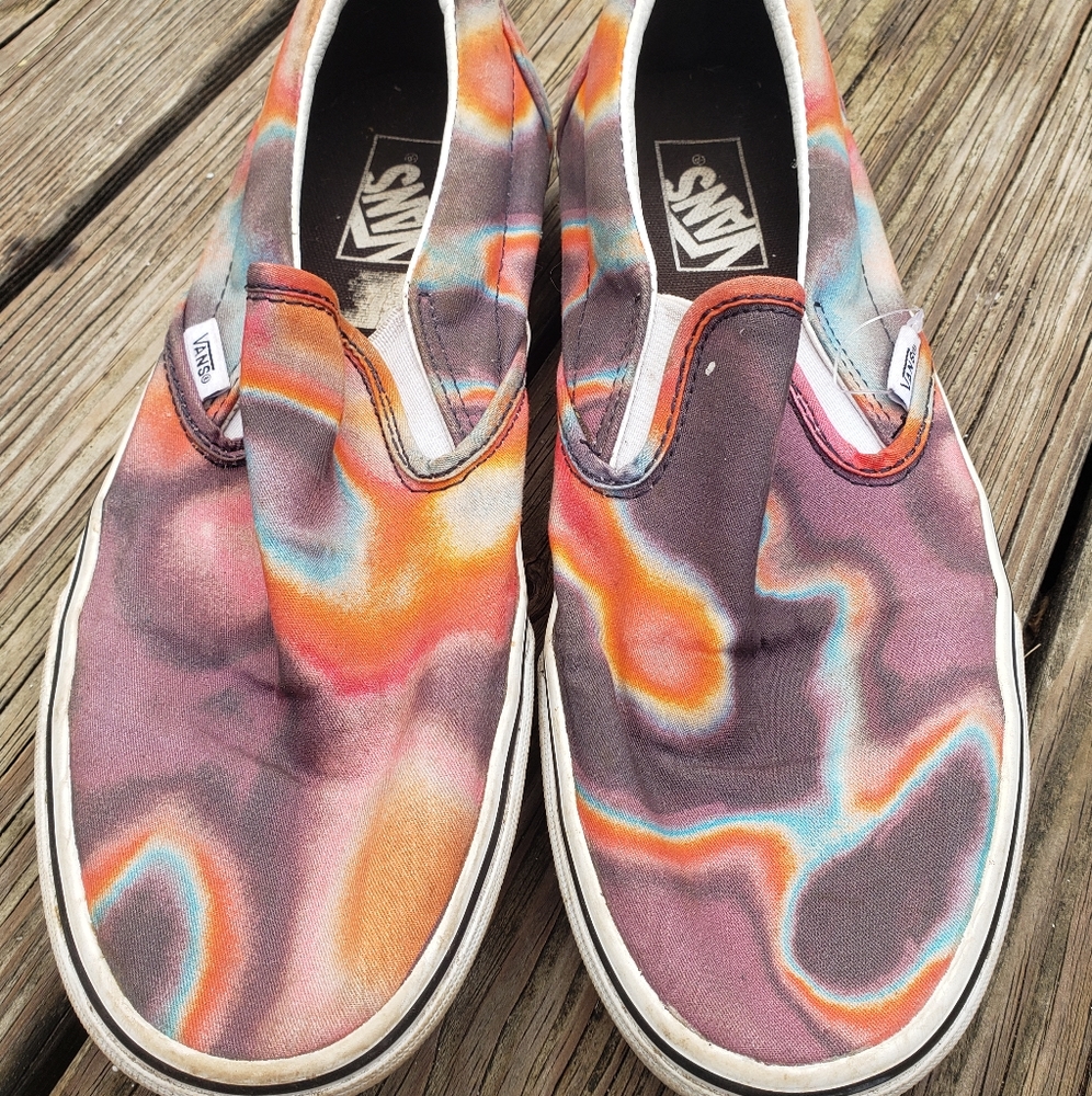 Vans Dark Aura Classic Slip Ons